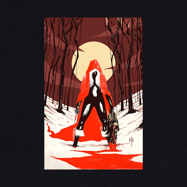 Red Hidding Hood Shirt by BRÄO